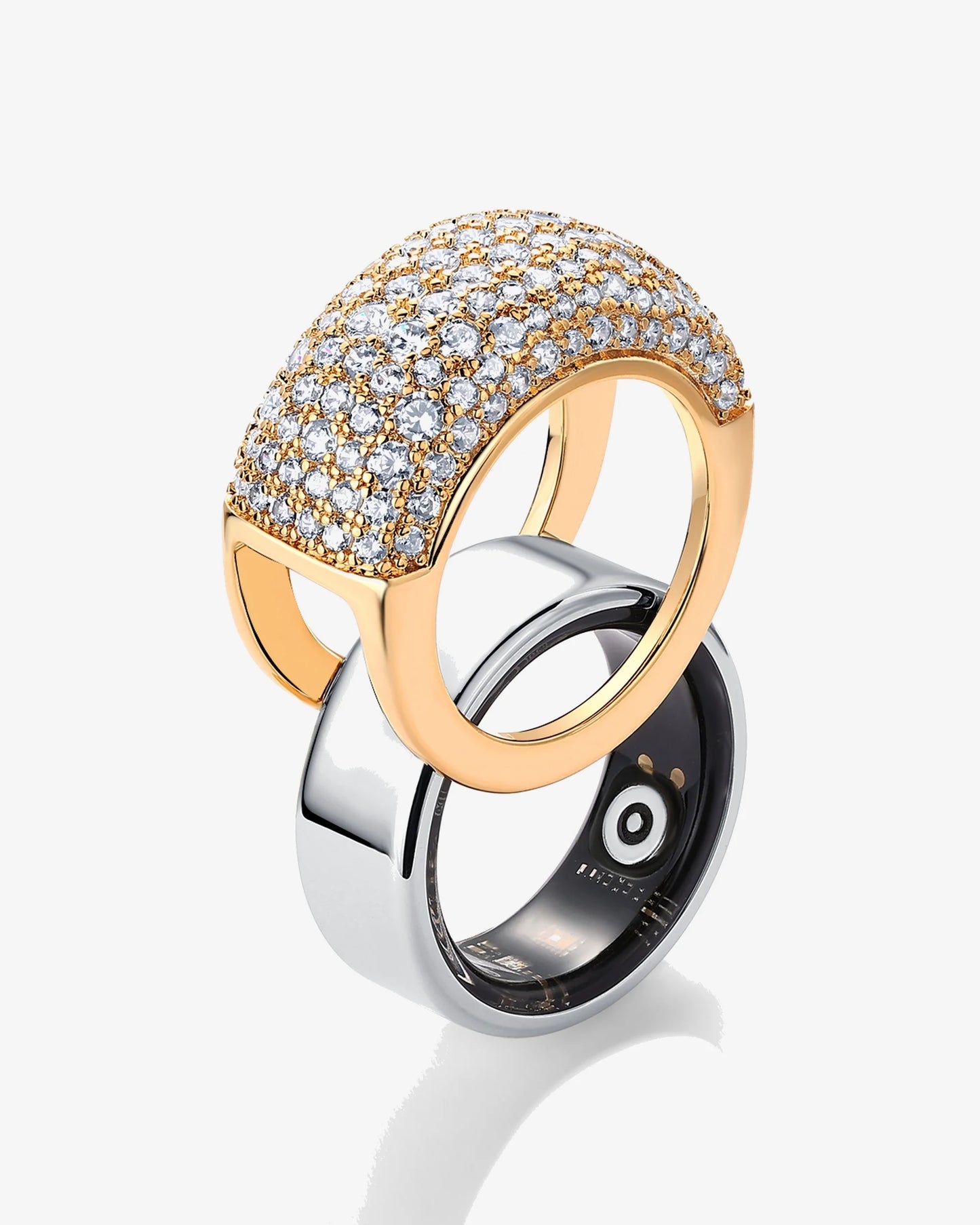 Pave Smart Ring Cover
