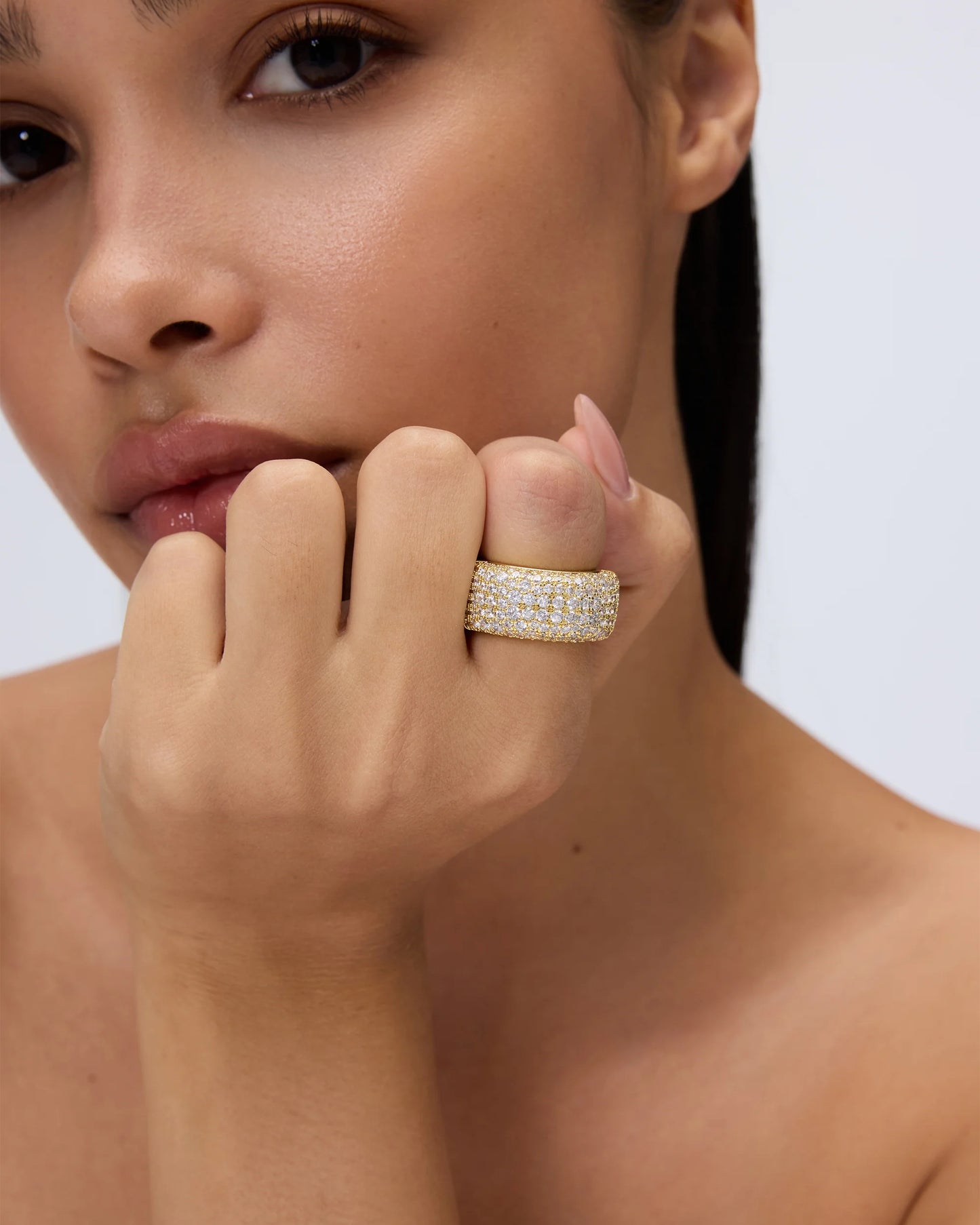 Pave Smart Ring Cover